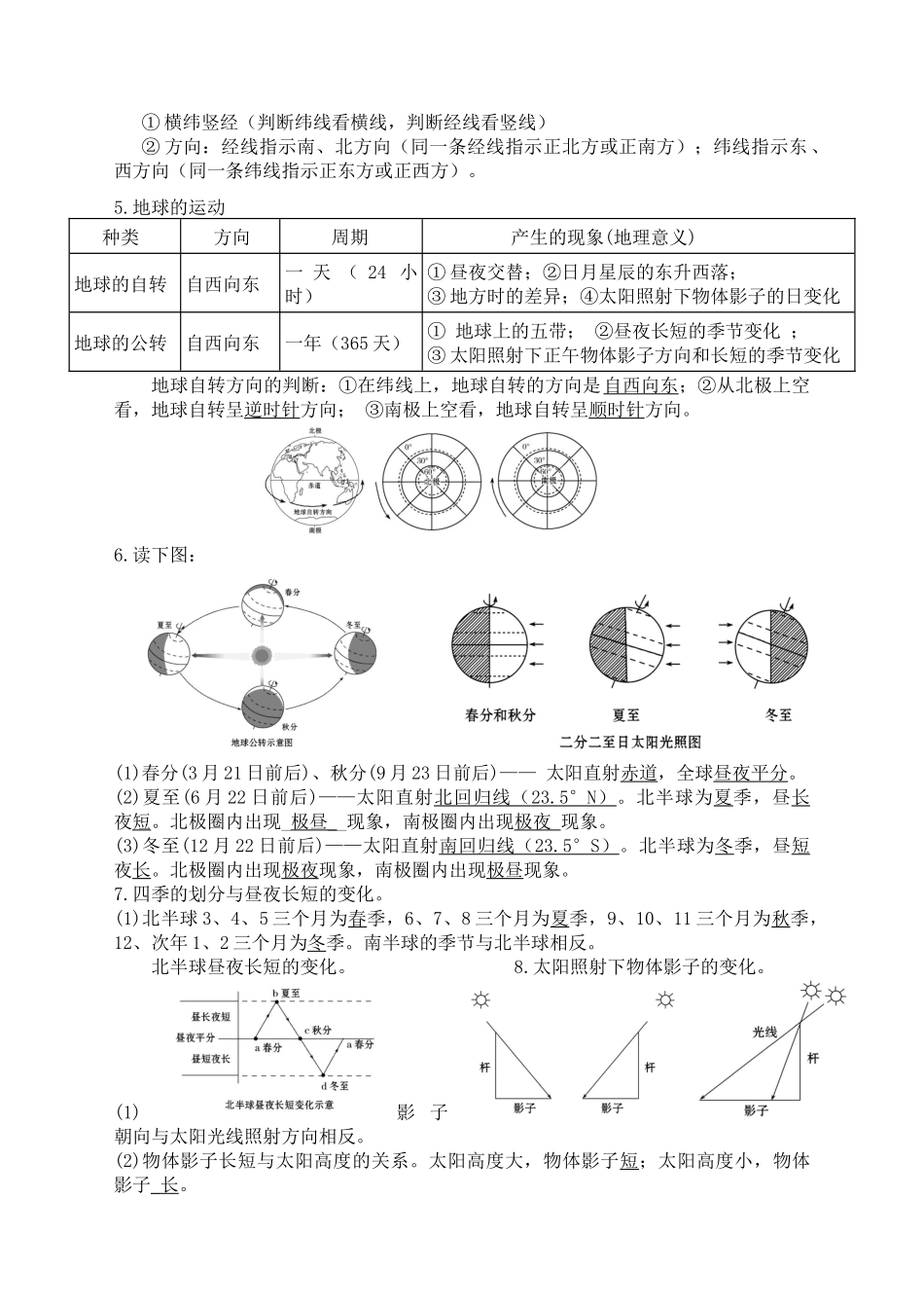 七年级上册地理提纲.docx_第2页