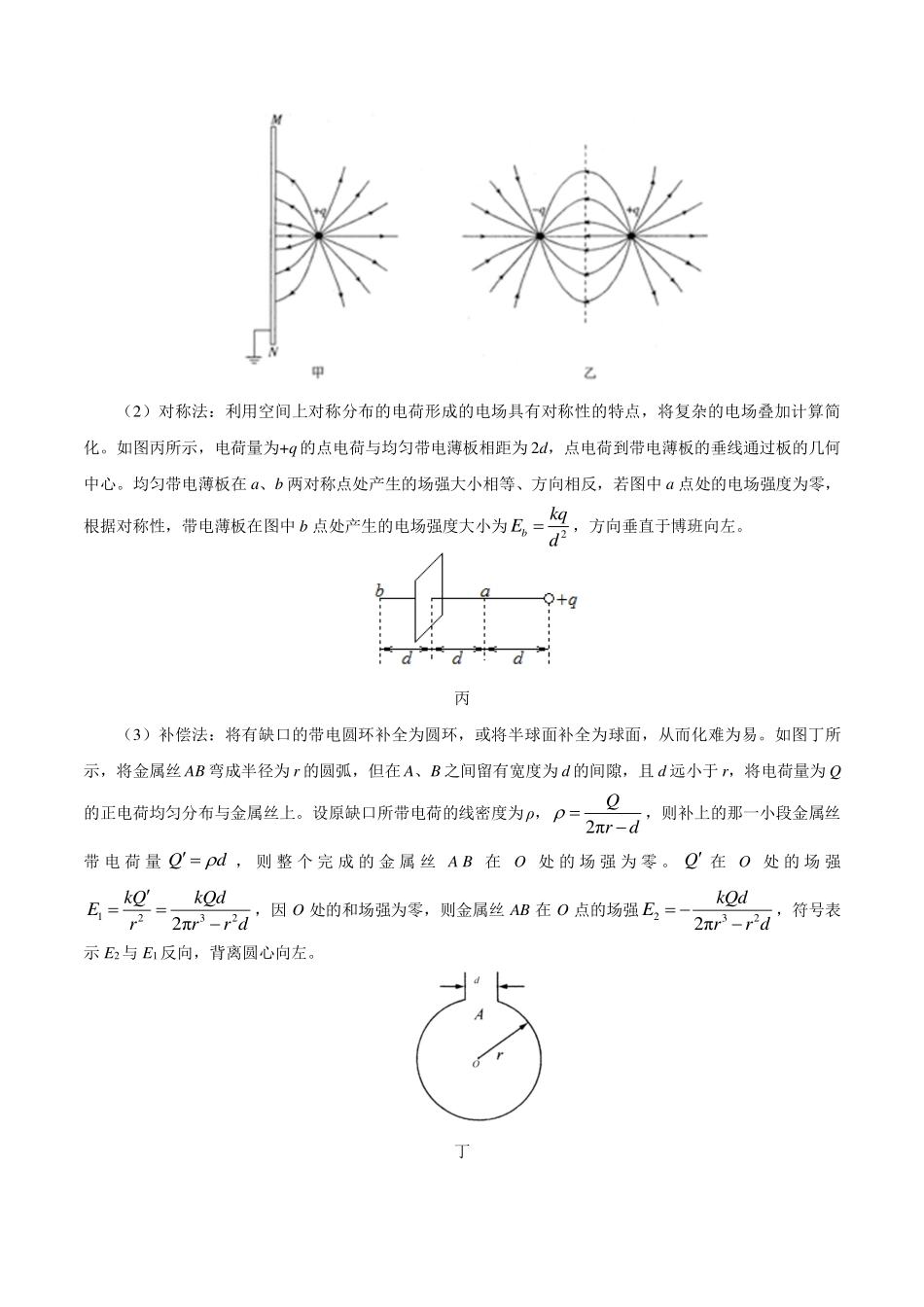 专题08电场-高考物理之纠错笔记系列.pdf_第2页