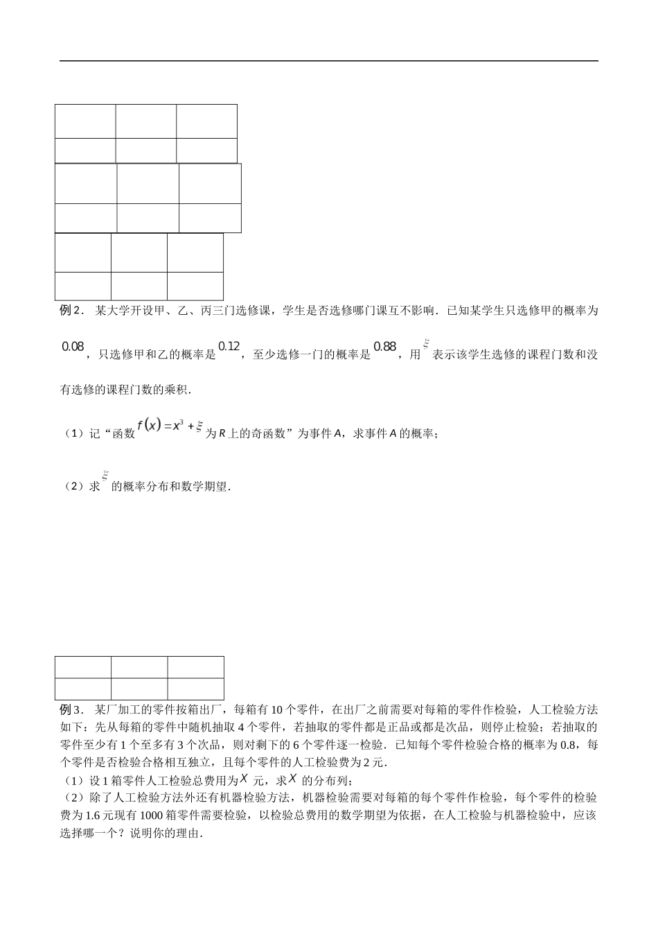 专题12 两点分布（原卷版）-概率统计题型全归纳.docx_第2页