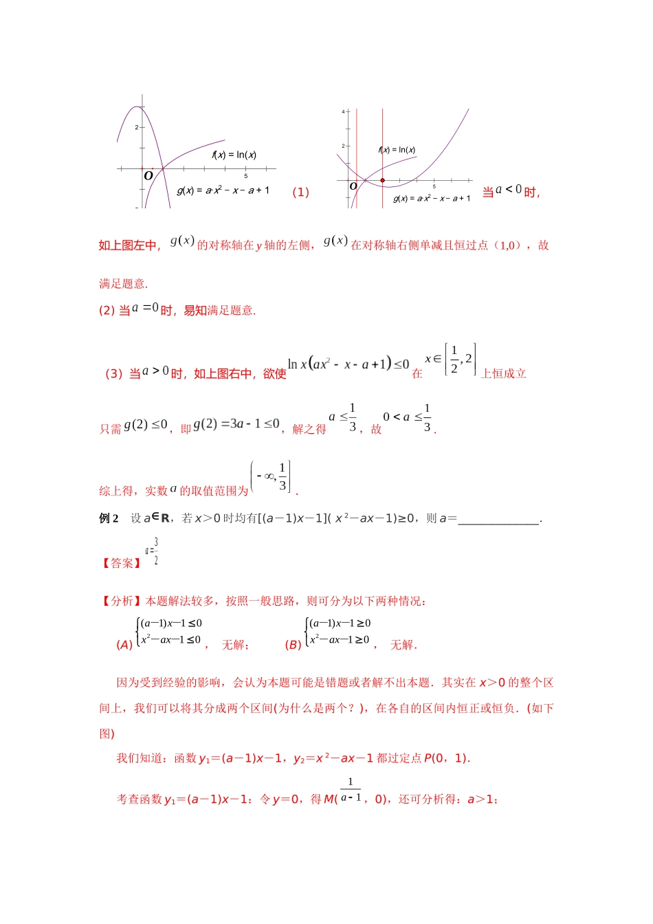 专题57 一类过定点问题的不等式恒成立-妙解高考数学填选压轴题.docx_第2页