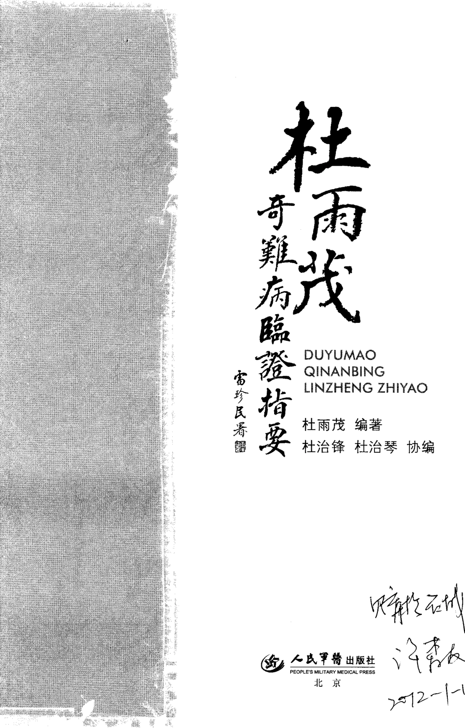 杜雨茂疑难病症临证指要.pdf_第2页