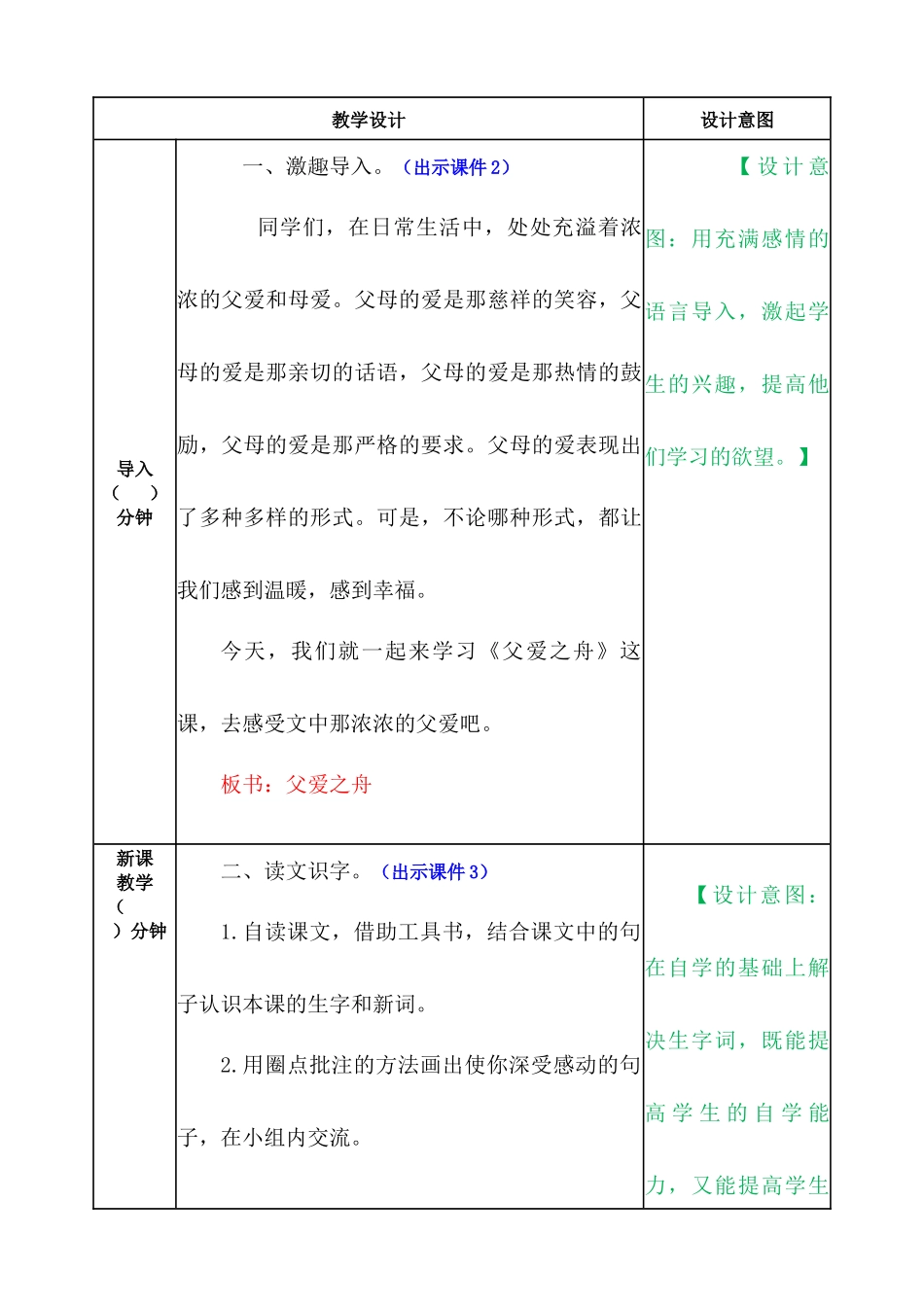 父爱之舟 教案.docx_第2页