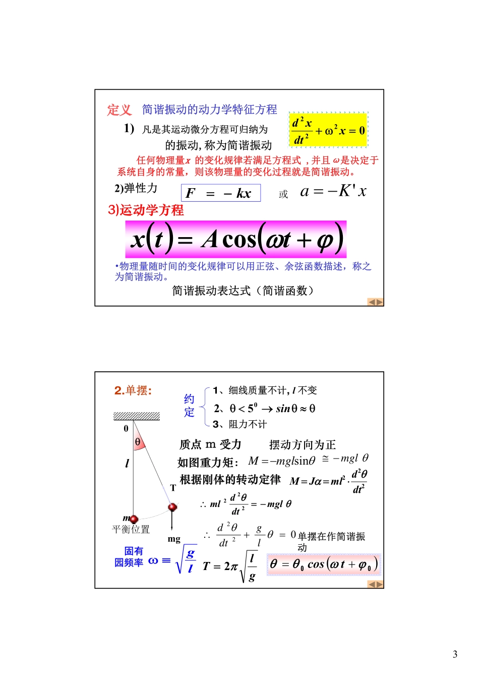 大学物理-振动-杨斌PPT.pdf_第3页