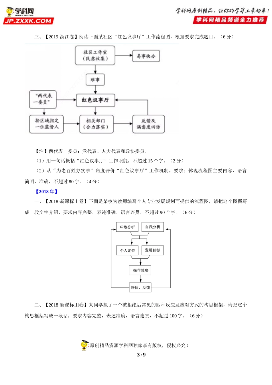 专题13  图文转换-十年（2012-2021）高考语文真题分项汇编（全国通用）    原卷版.doc_第3页