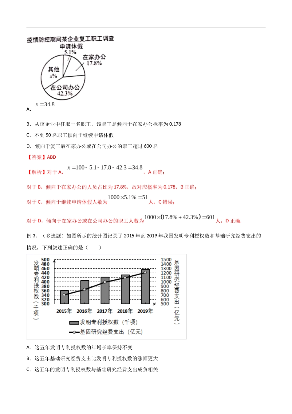 专题52 由图表进行数据的分析与处理（教师版）.docx_第2页