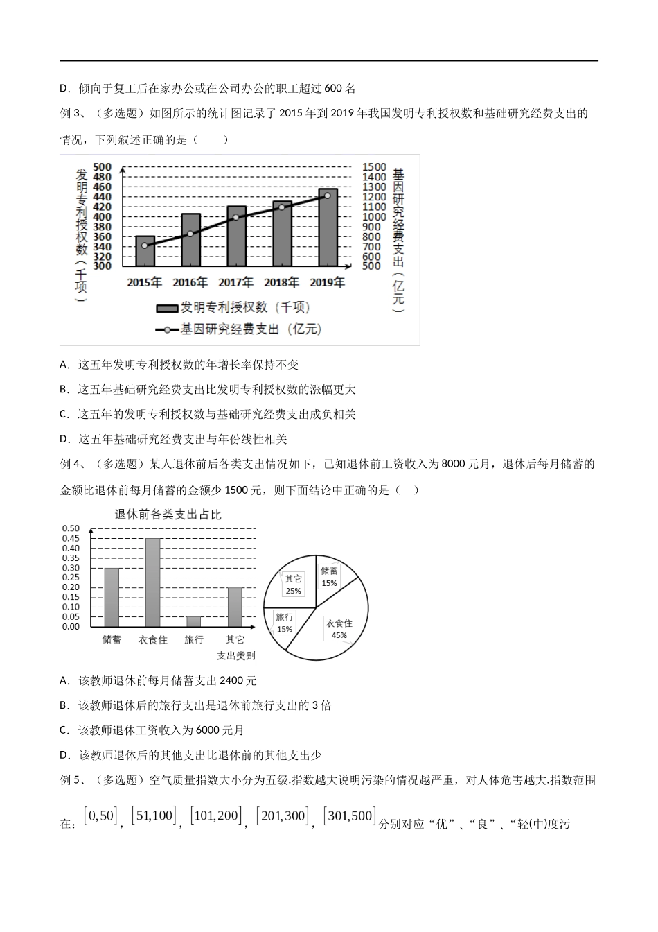 专题52 由图表进行数据的分析与处理（学生版）.docx_第2页