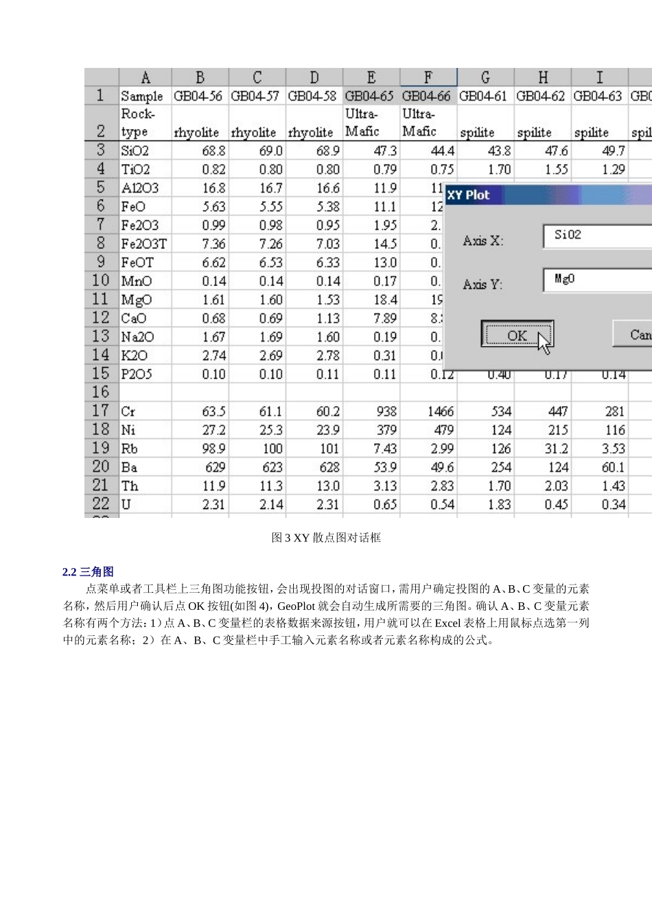 GeoPlot地球化学数据投图软件-使用说明.doc_第3页