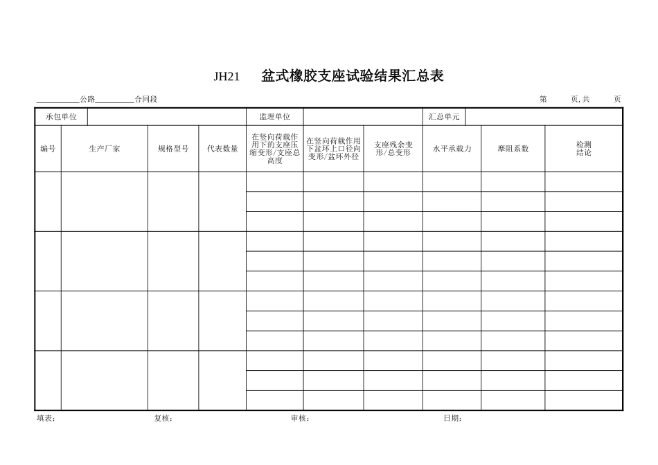 JH21盆式支座汇总表.xls_第1页