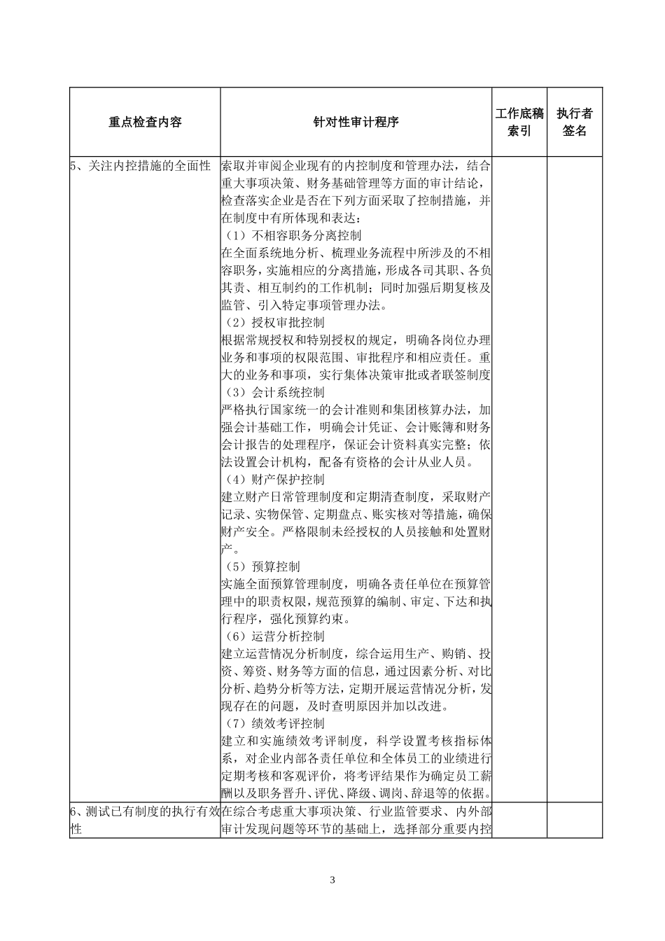 6专门事项审计程序--内部控制和风险防范.doc_第3页