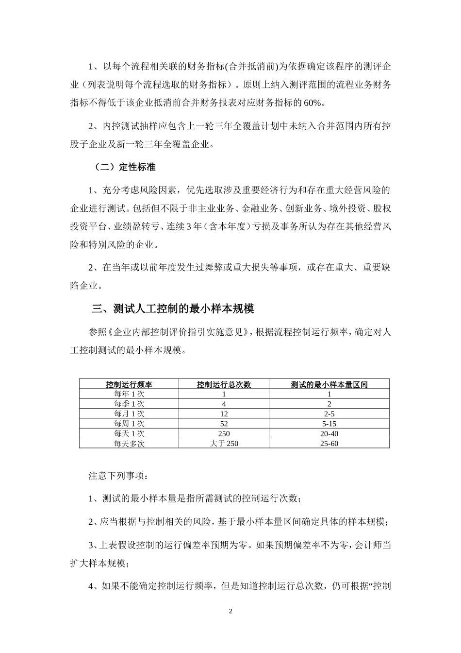 2022年度内控测评表编制说明.doc_第2页