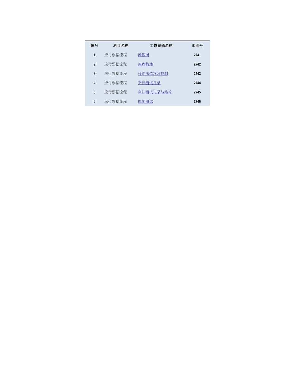 2740 应付票据流程.xlsx_第1页