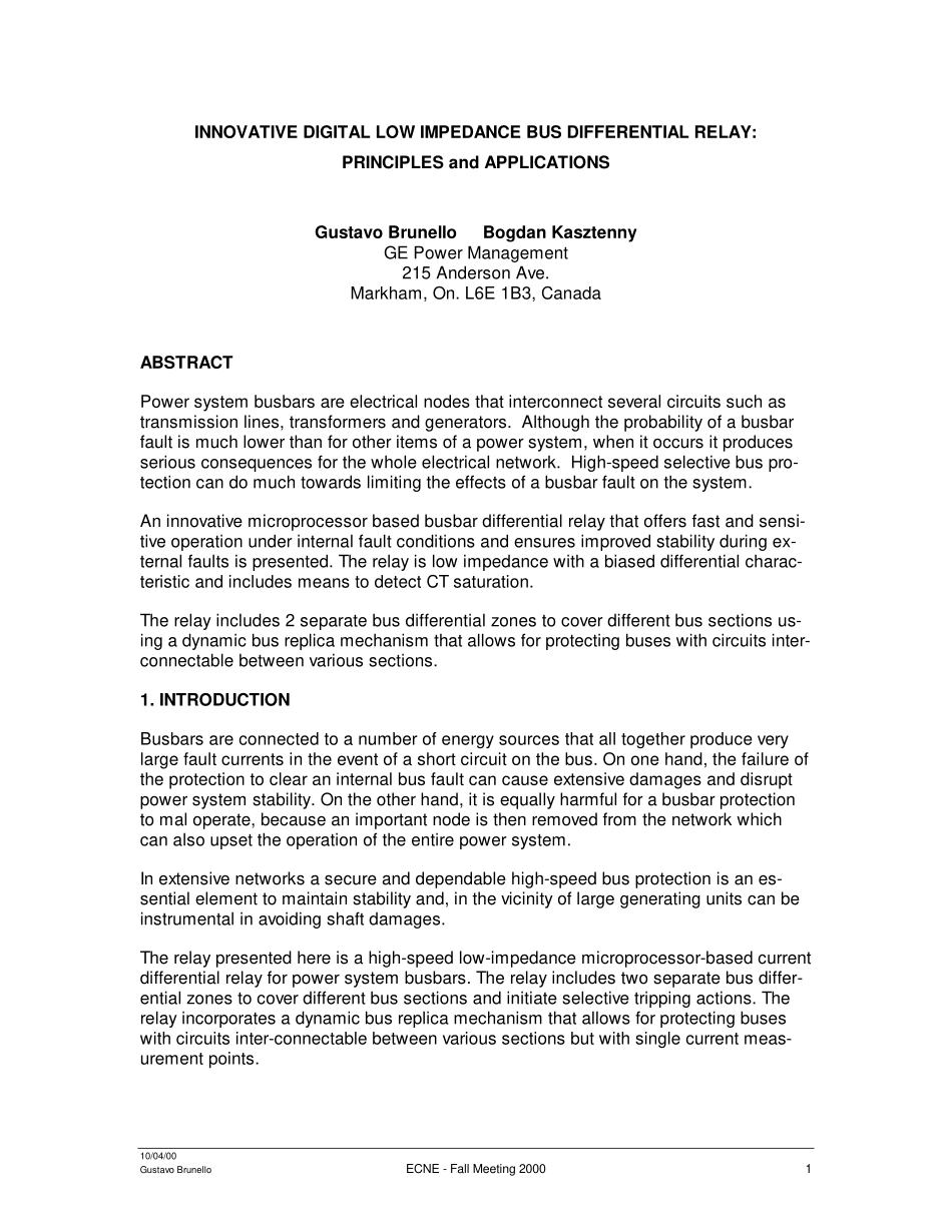 （GE）Low-impedance-bus-differential-relay-principles-protection-applications母线保护 2000.pdf_第3页