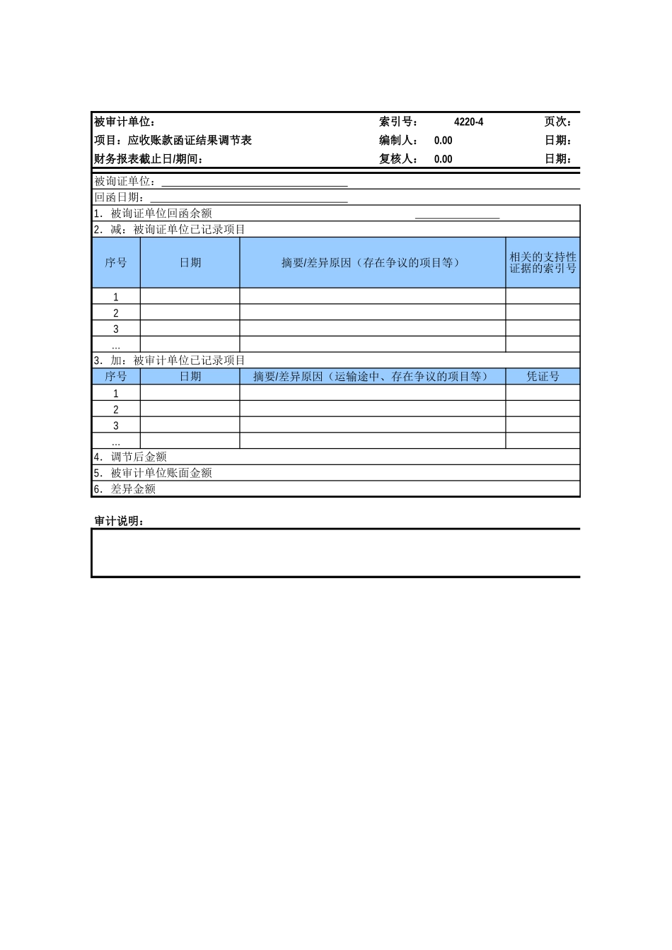 4220应收账款参考表格.xls_第2页