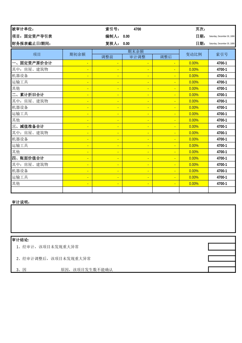 4700固定资产基础表格.xls_第2页