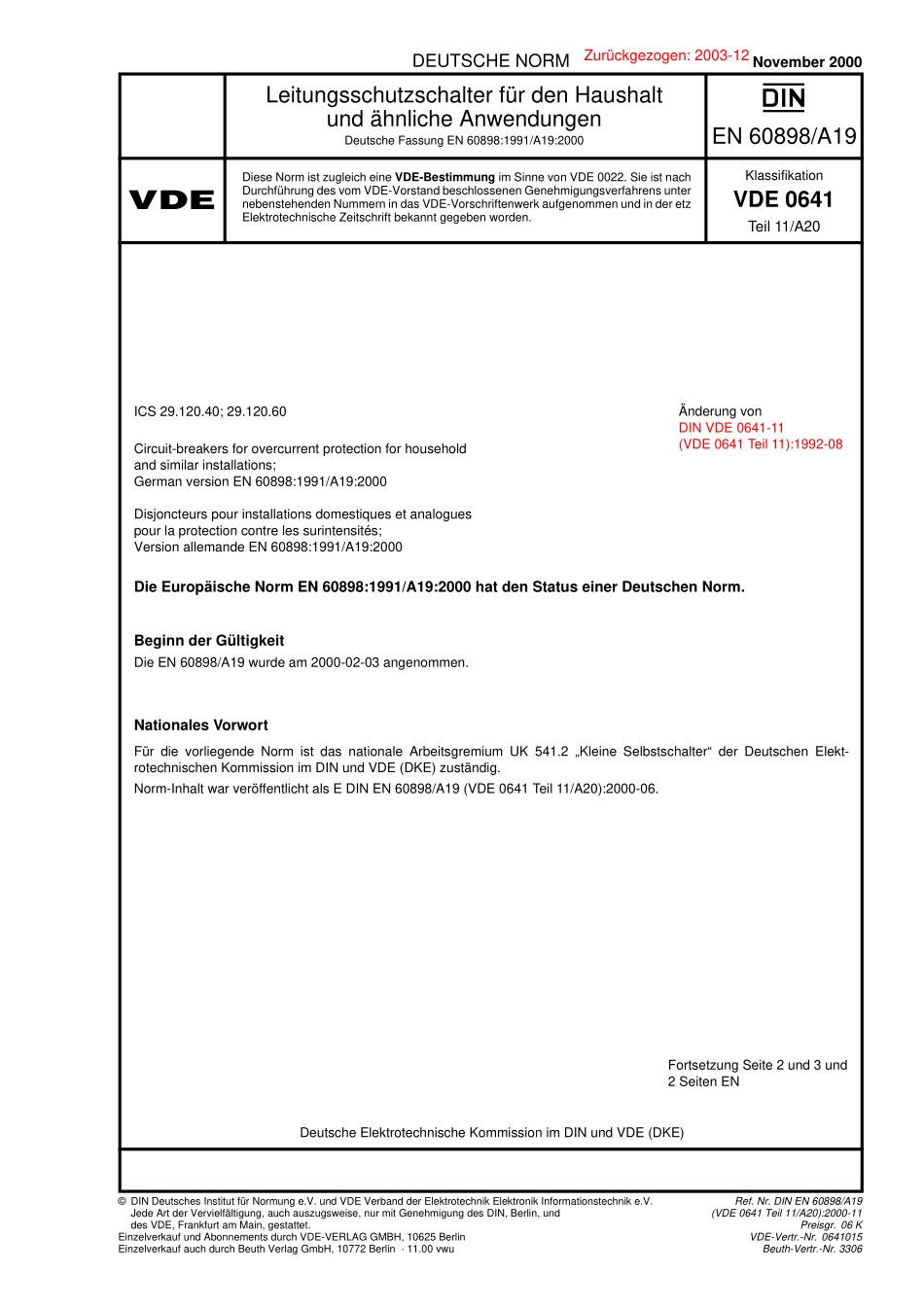 VDE_0641-11_A20__DIN_EN_60898_A19__2000-11.pdf_第1页