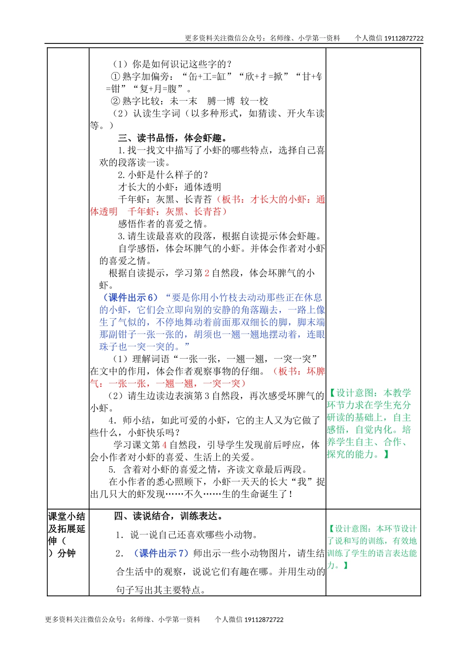 15 小虾 教学教案.docx_第2页