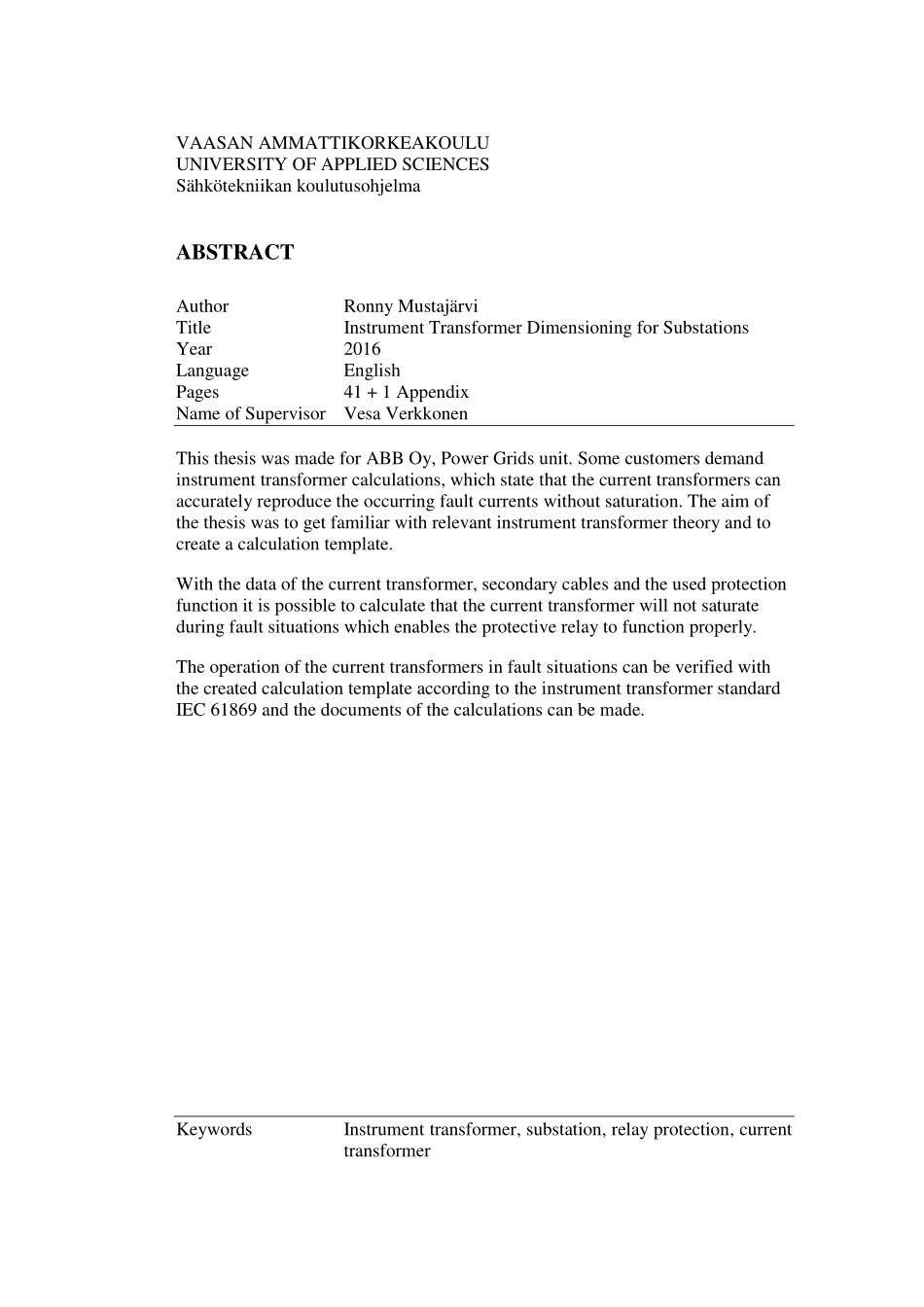 符合IEC61869基于ABB的变电站保护区互感器的计算 2016.pdf_第3页