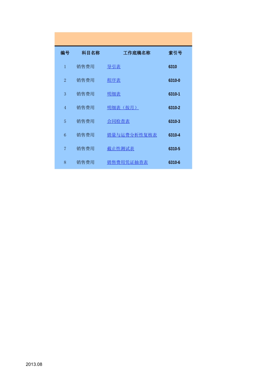 6310销售费用-2020-XX公司.xls_第1页