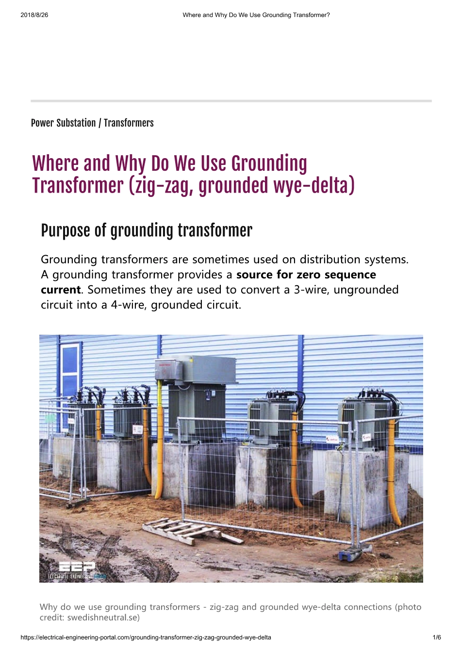 接地变-2 Where and Why Do We Use Grounding Transformer_.pdf_第1页