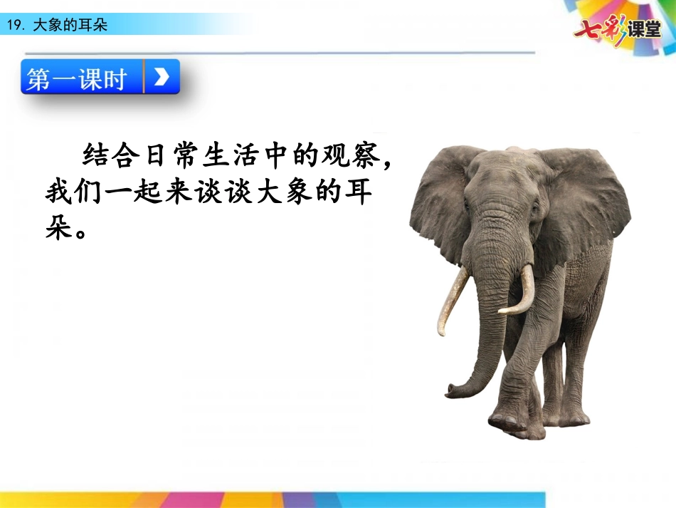 19 大象的耳朵（配套课件）.pptx_第2页