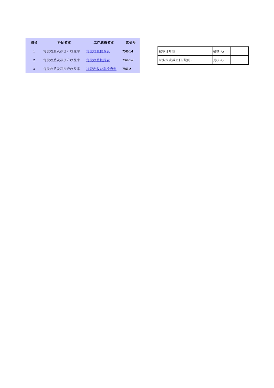 7560每股收益及净资产收益率.xls_第1页