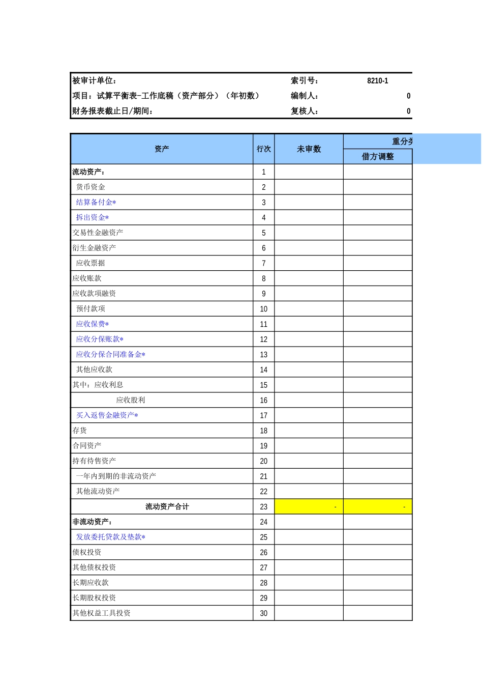 8200试算平衡表（单户）.xls_第2页