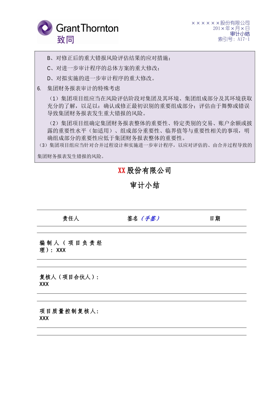 A17-1-1 审计小结-财务报表审计（IPO适用）2019.docx_第3页