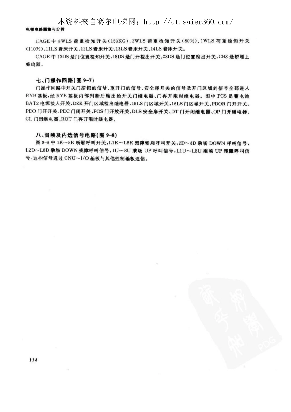 崇友东芝CV-55电梯线路分析.pdf_第3页