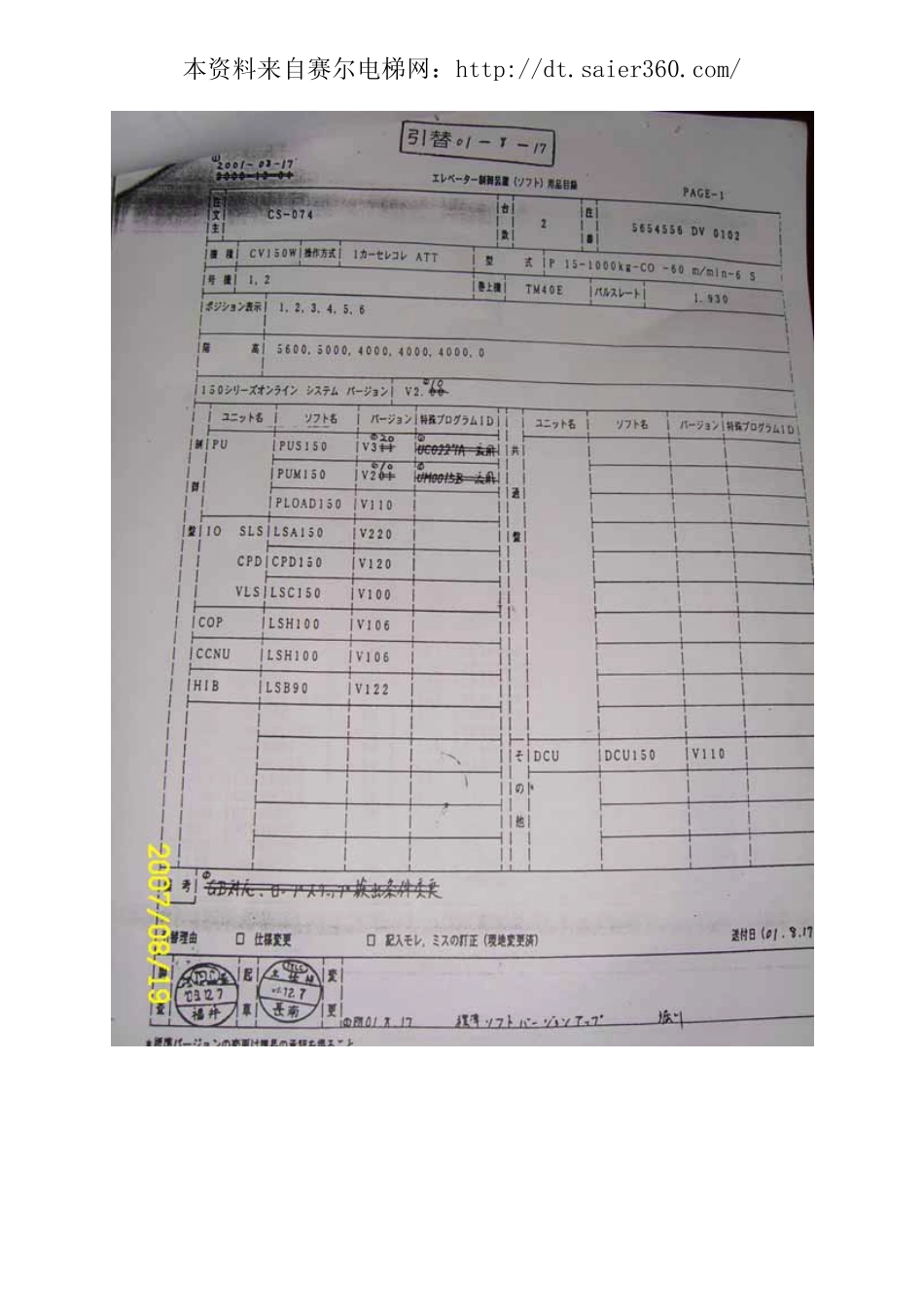 东芝CV150电梯地址.pdf_第3页