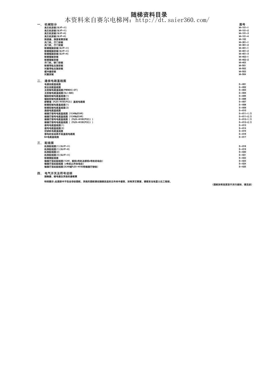 富士达GLVF-IIGLVF-H电梯随机图纸图册.pdf_第2页