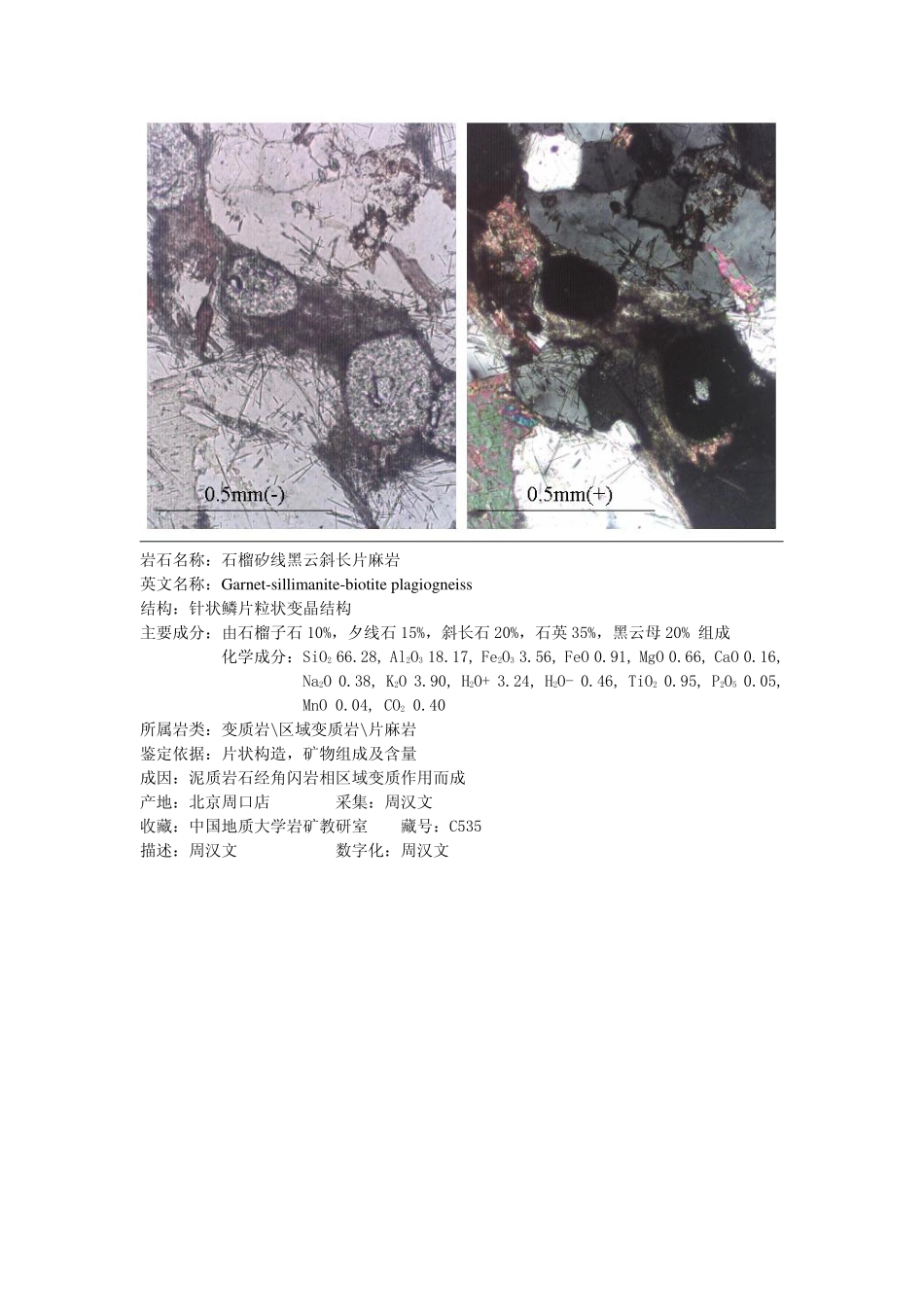 石榴矽线黑云斜长片麻岩.pdf_第2页