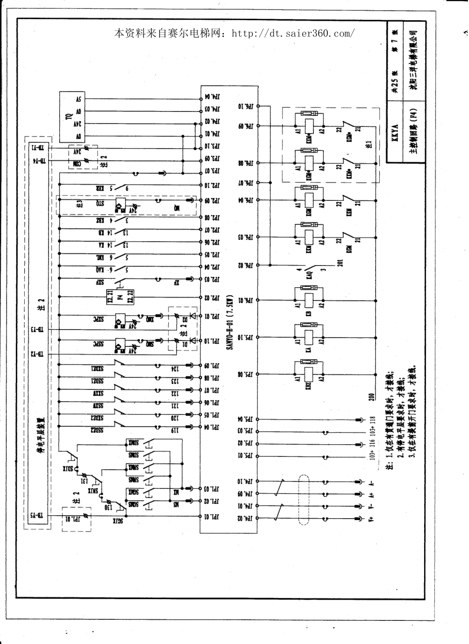 沈阳三洋电梯新电气原理图(2).pdf_第2页