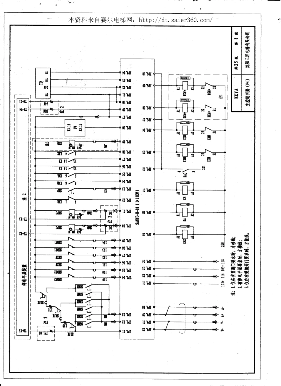 沈阳三洋电梯新电气原理图(2).pdf_第3页