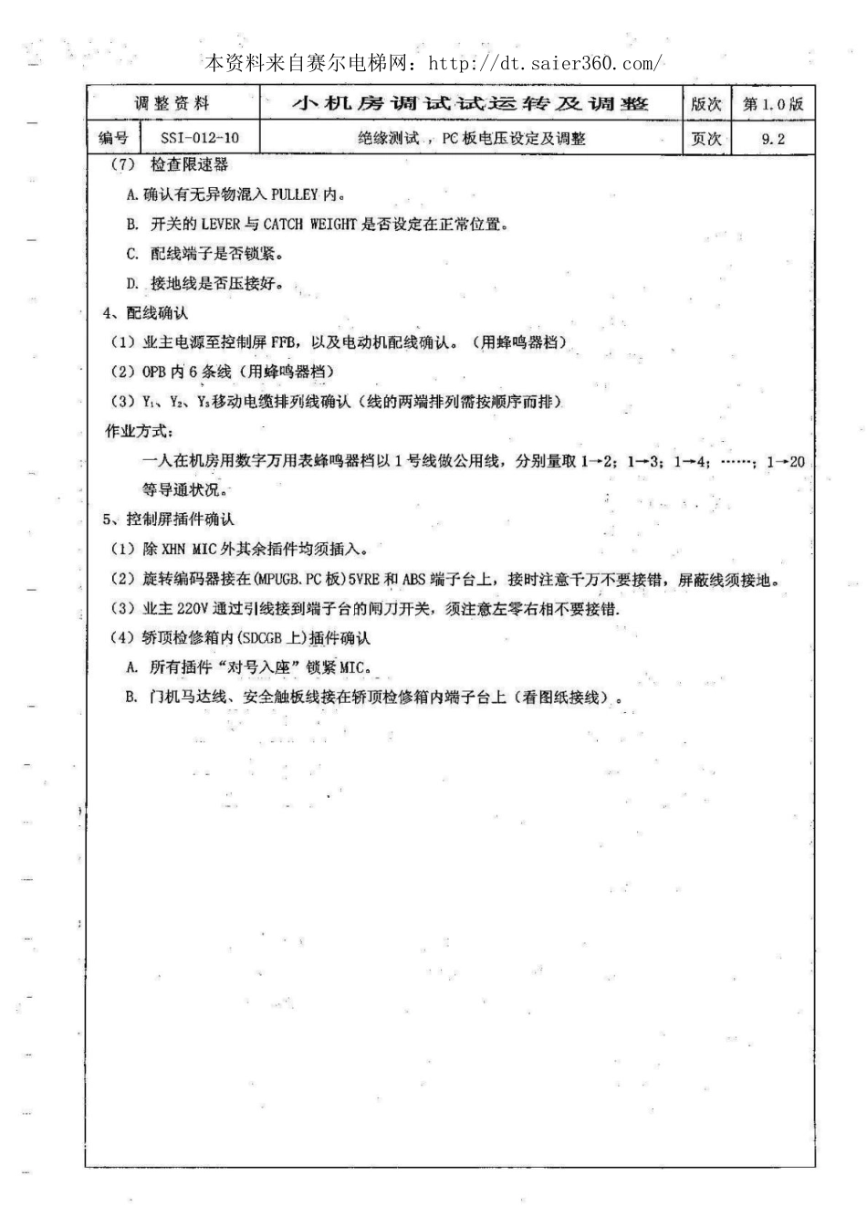 永大ENT全套调试资料(2).pdf_第3页