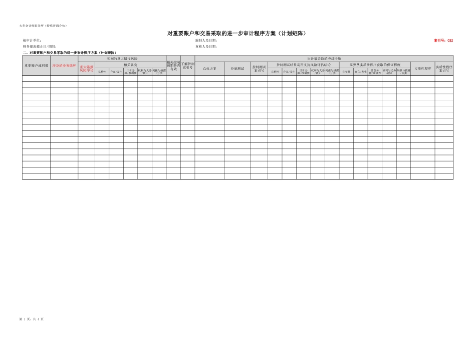 CE 风险评估结果【财会审计干货资料库整理分享】.xlsx_第2页