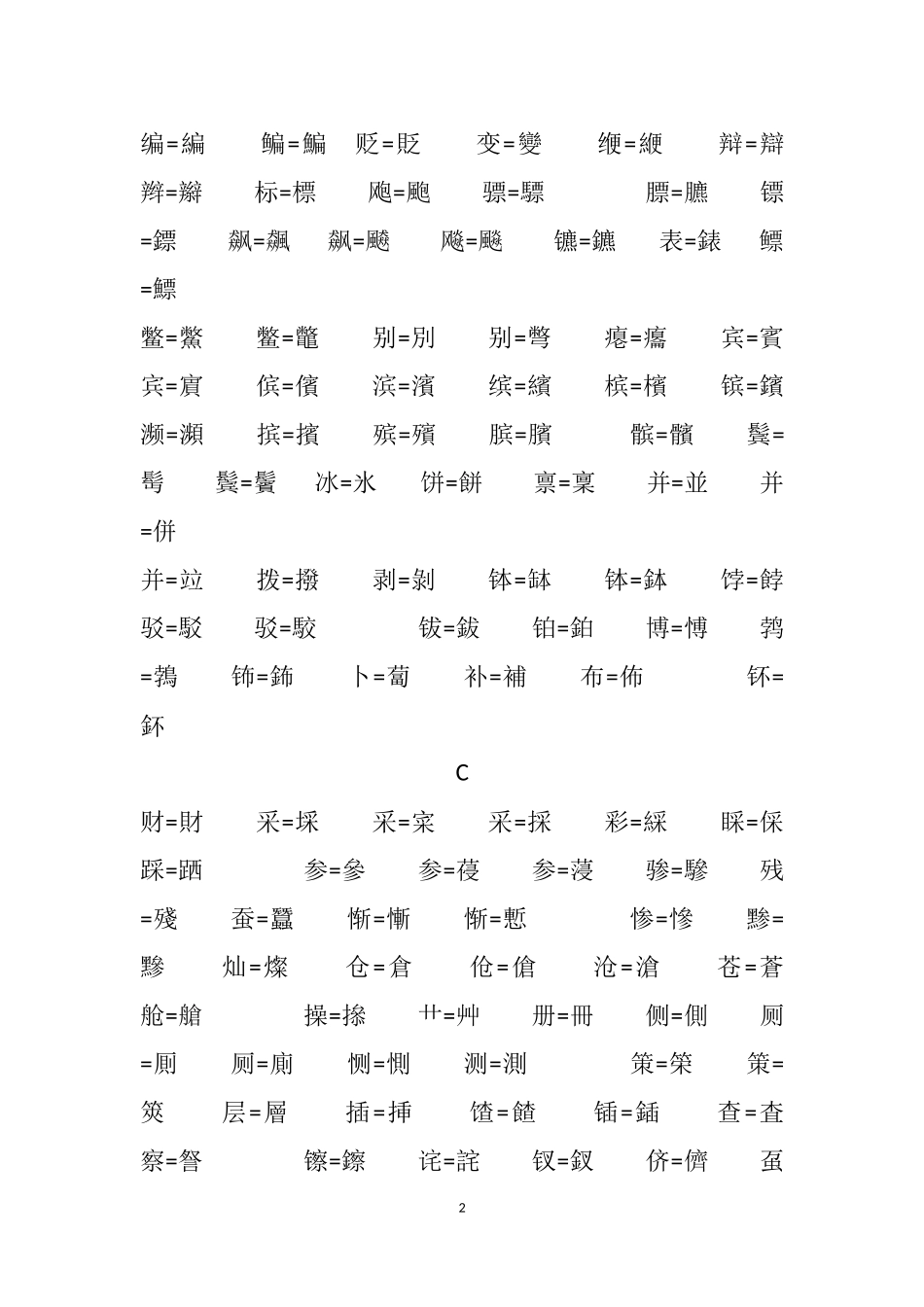 中国繁简字对照表.doc_第2页