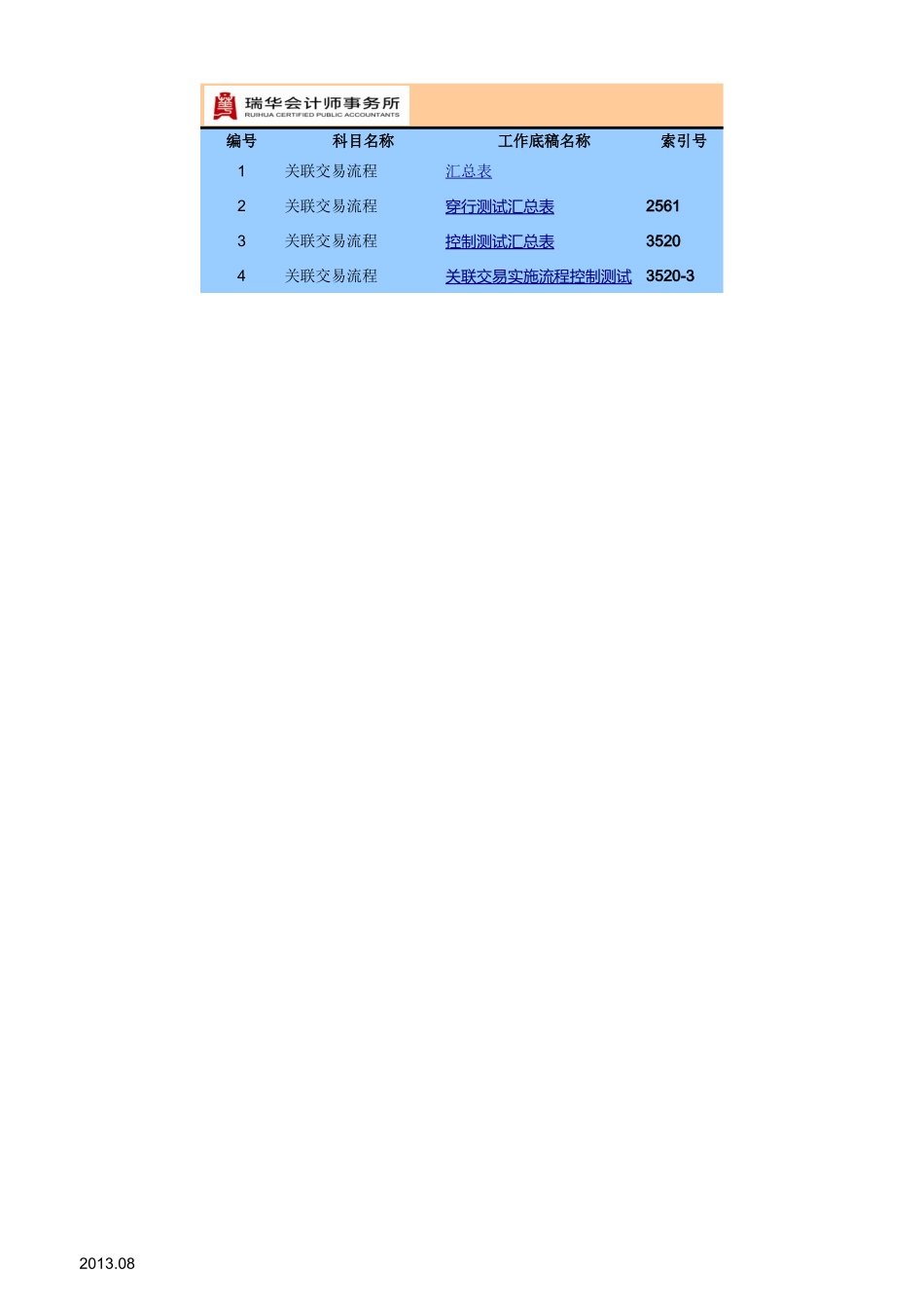 关联交易流程.xlsx_第1页