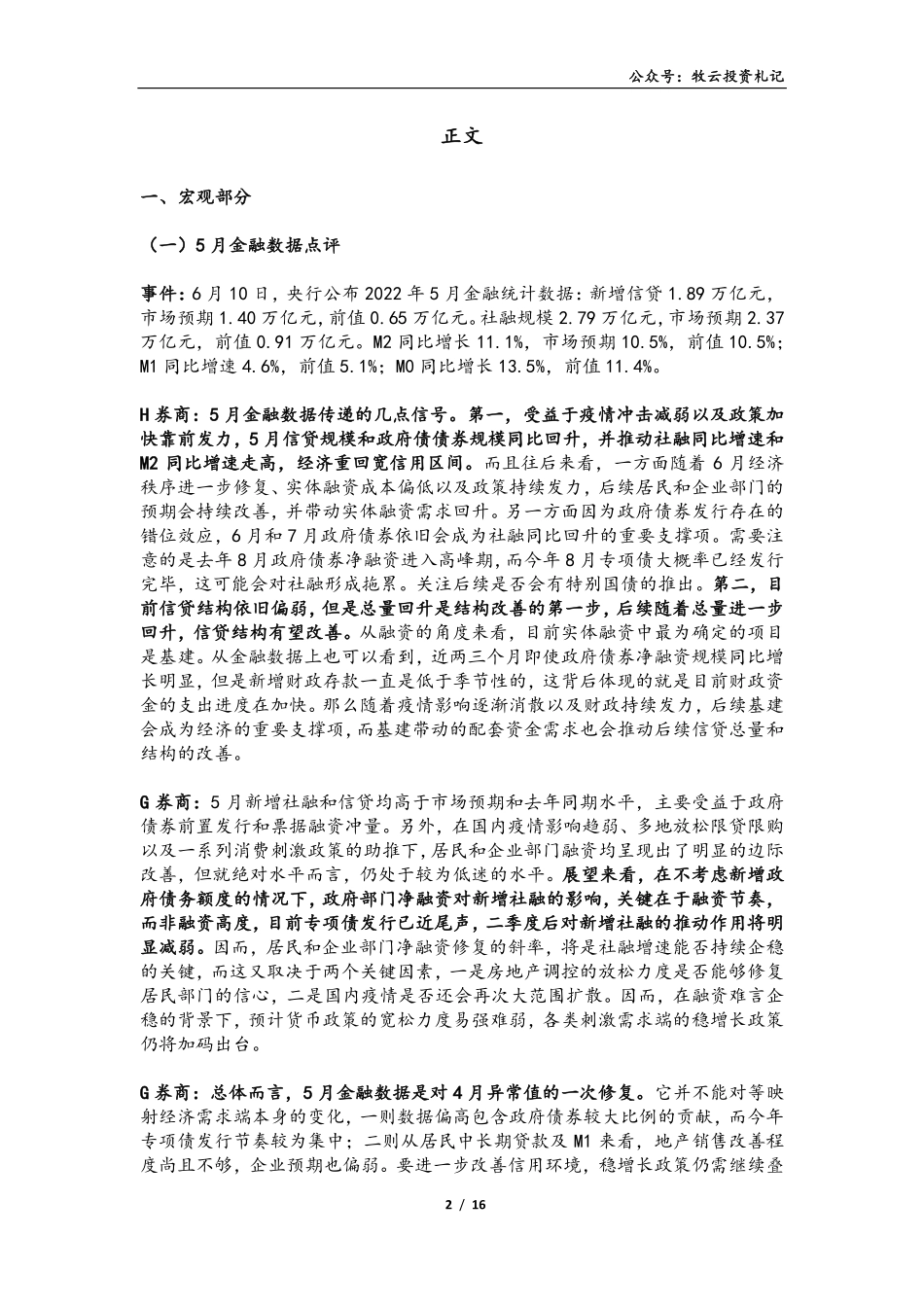 机构投资者一周观点精粹-2022.6.11 (1).pdf_第2页