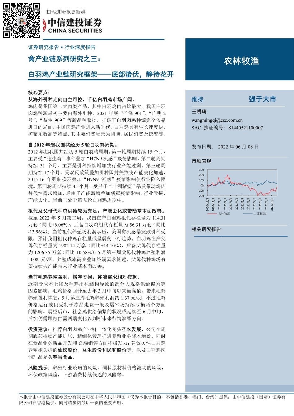 禽产业链系列研究之三：白羽鸡产业链研究框架 (1).pdf_第1页