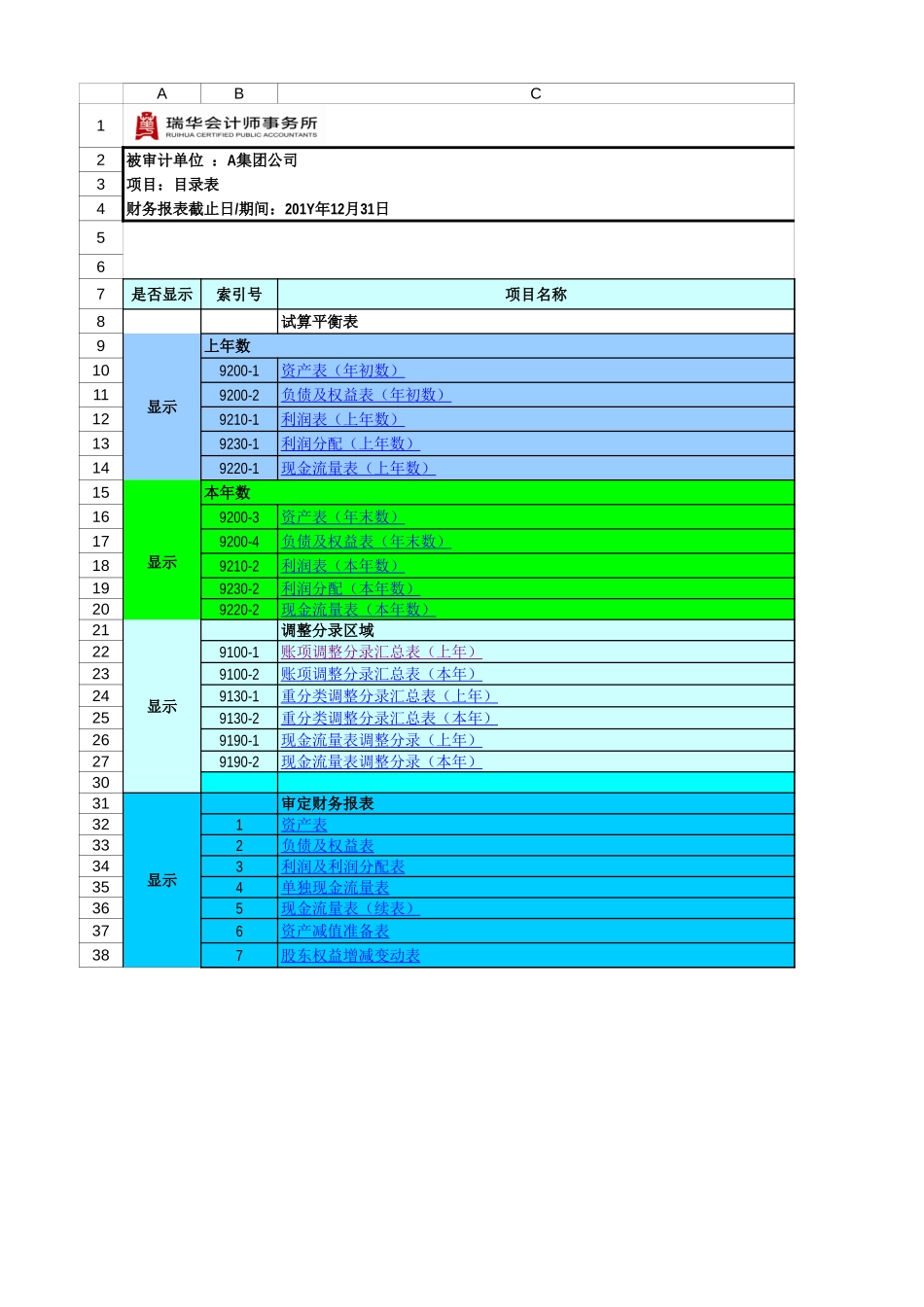 试算平衡表等（企业会计制度）单户.xls_第3页