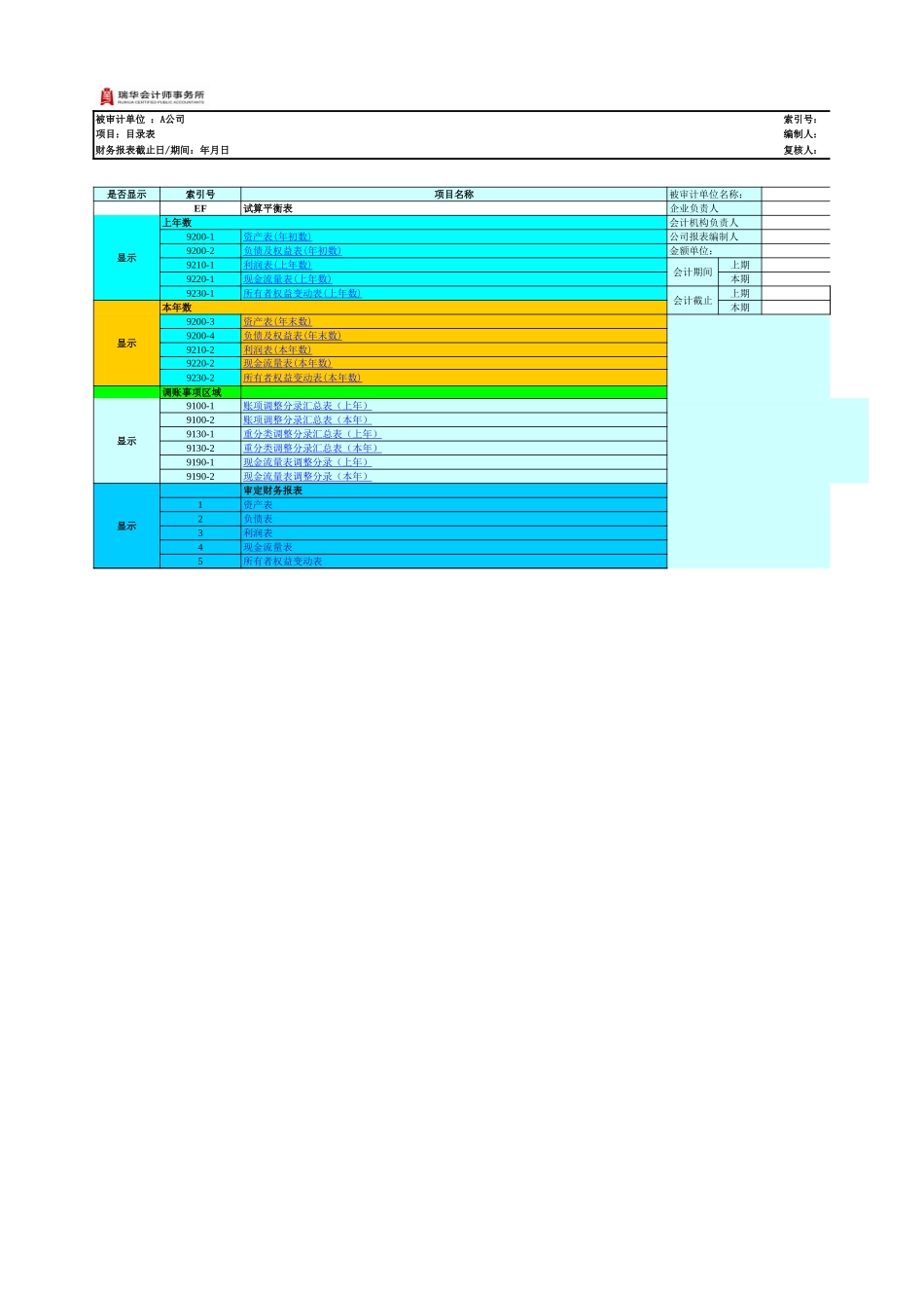 试算平衡表等（新准则）单户.xls_第3页