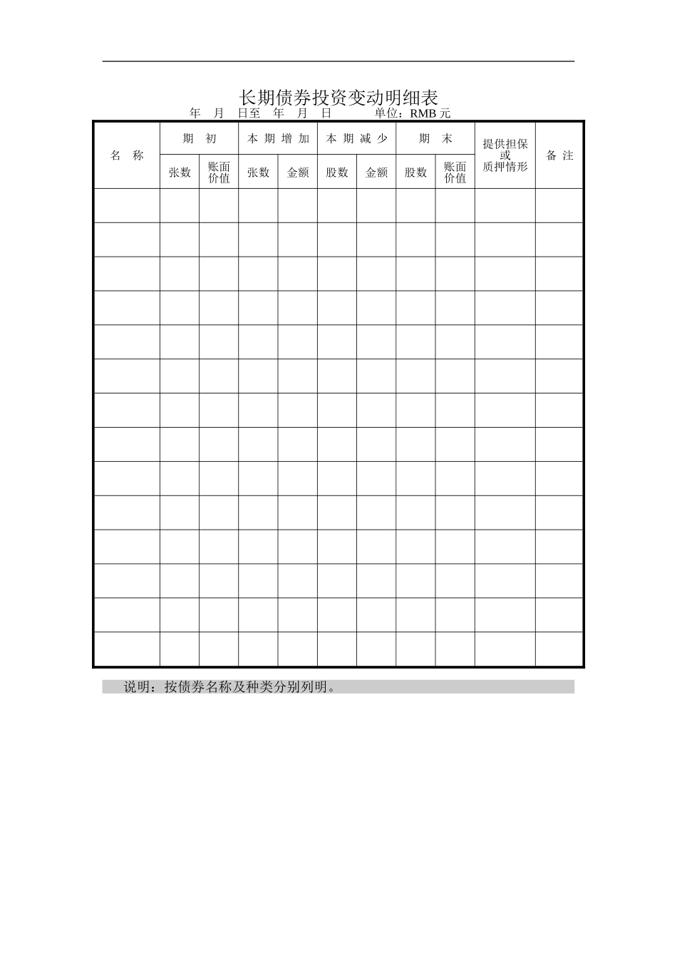 长期债券投资变动明细1.doc_第1页