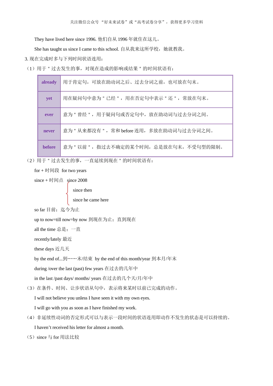 2025版·《考点一遍过》高考英语_考点11 完成时.doc_第2页
