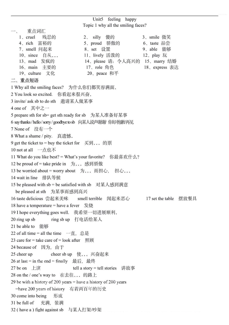 仁爱版英语八年级下册知识点汇总.pdf_第1页