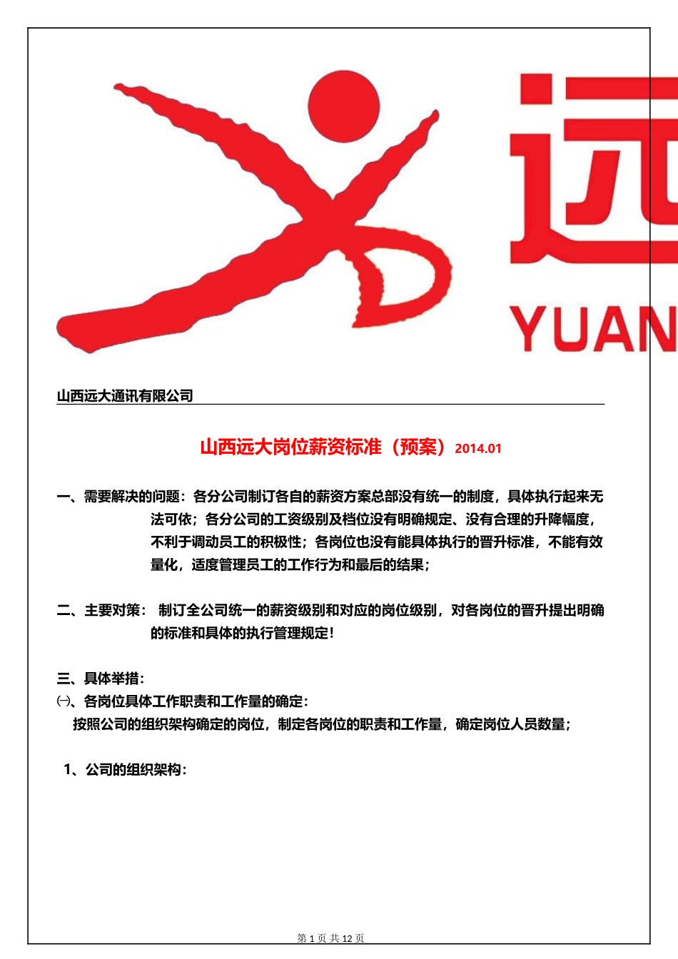 岗位薪资标准.doc_第1页