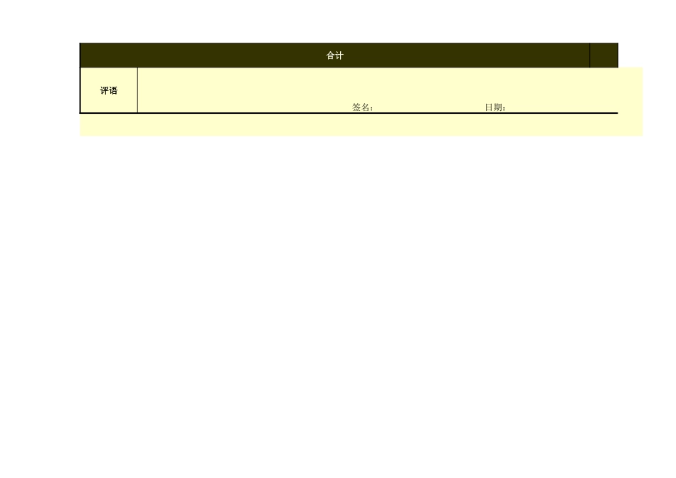 一般员工绩效考核表模板（通用版）.xls_第3页