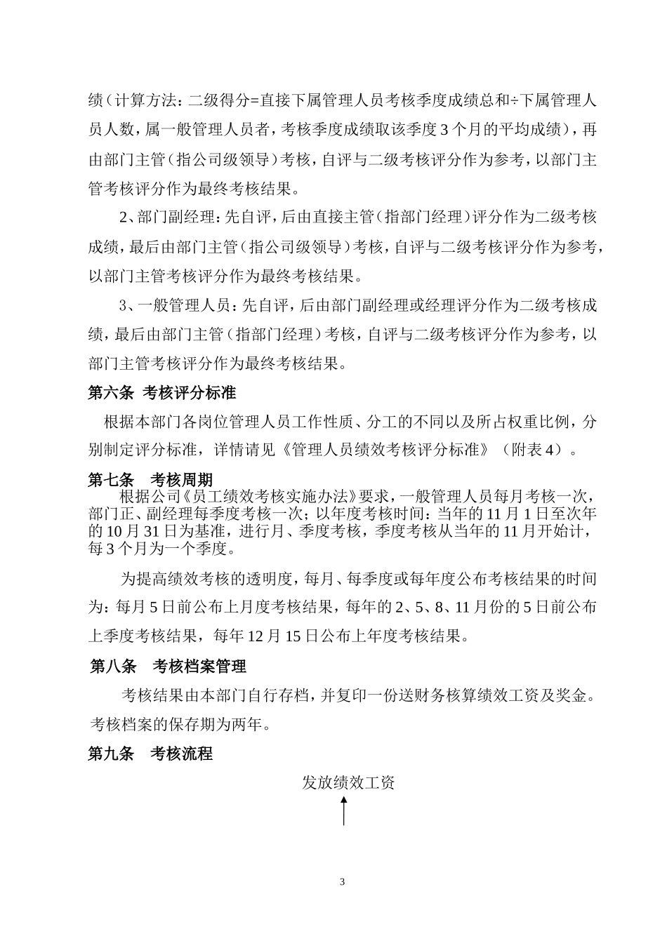 员工绩效考核实施细则.doc_第3页