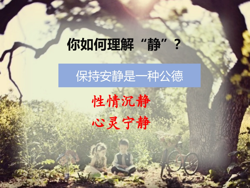 主题班会课——静.ppt_第2页