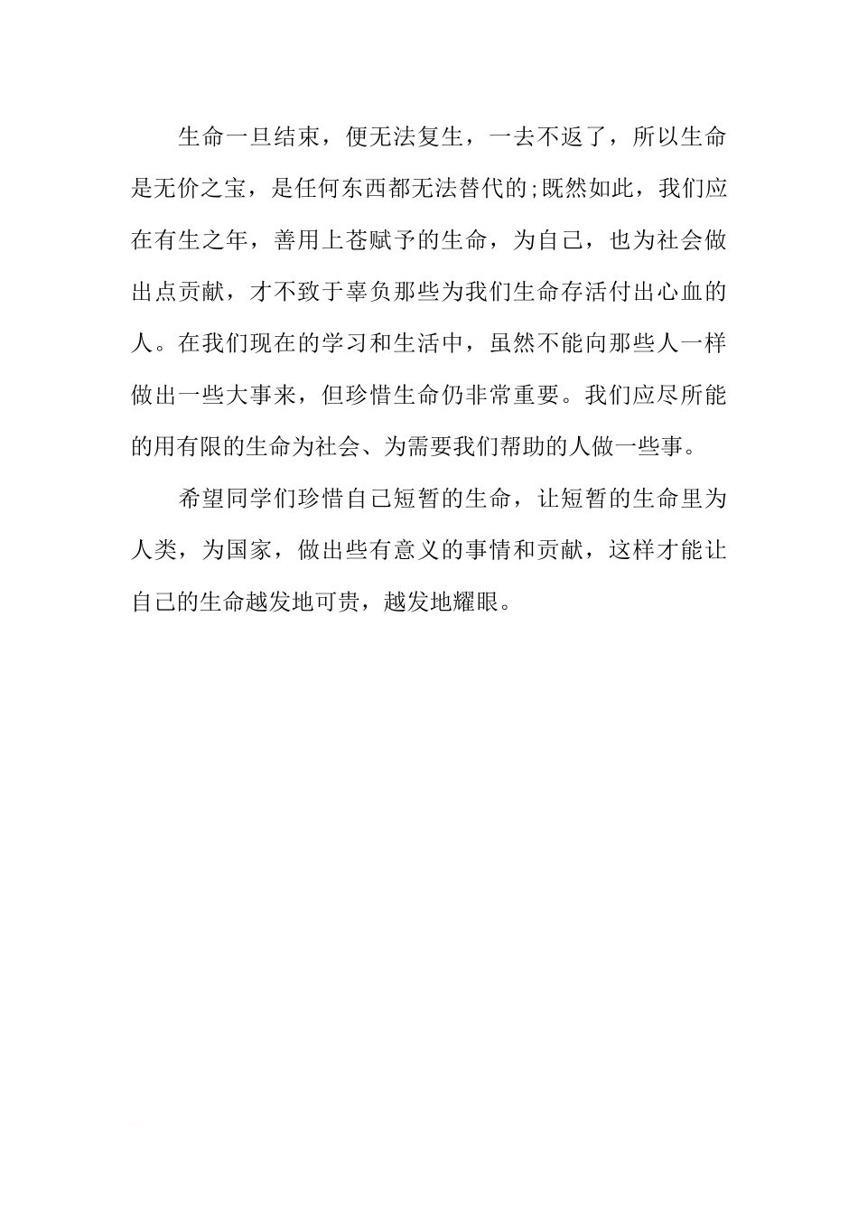 [范本]安全伴我行主题班会教学档案.docx_第3页