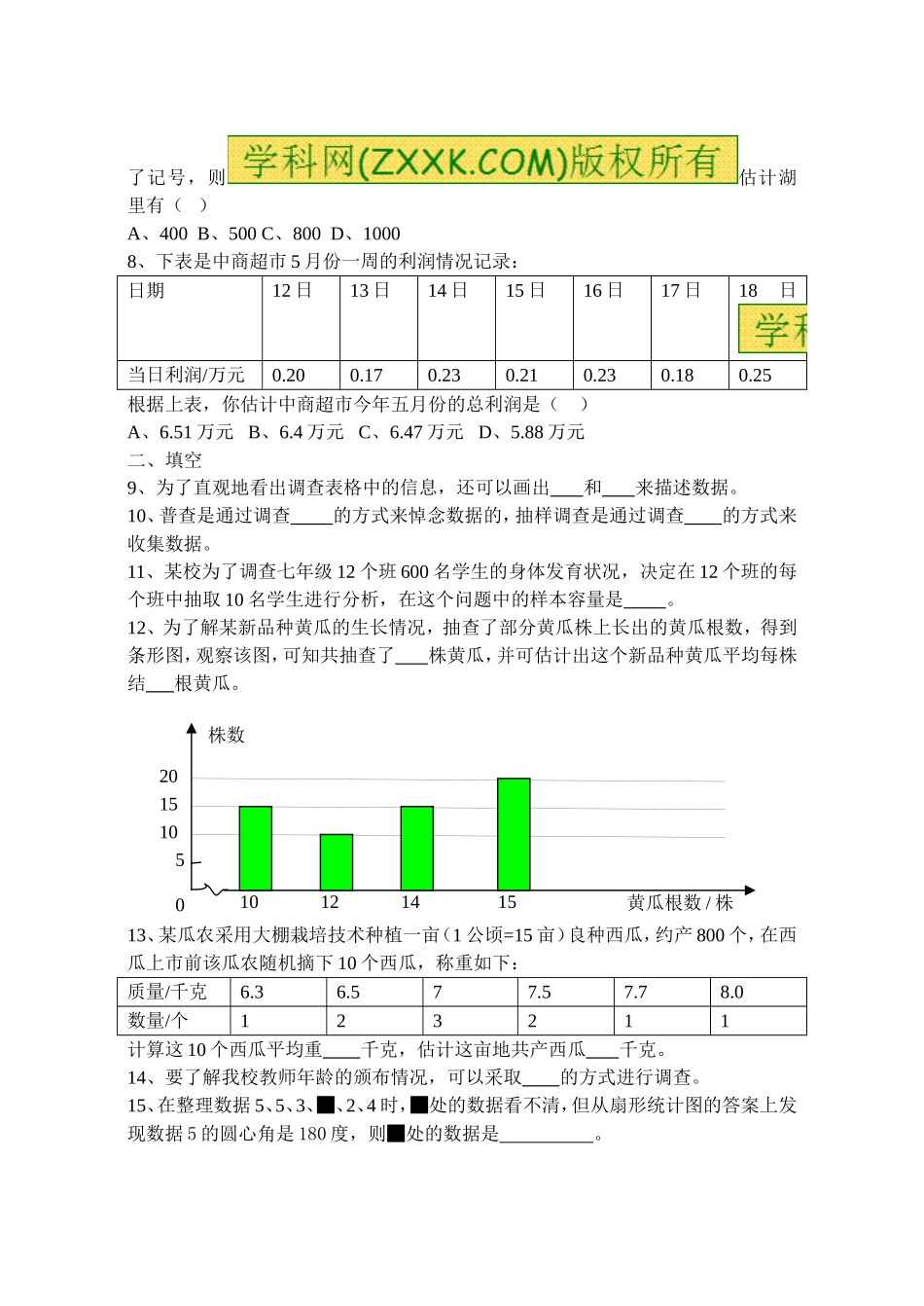 10.1　统计调查　检测题2.doc_第2页